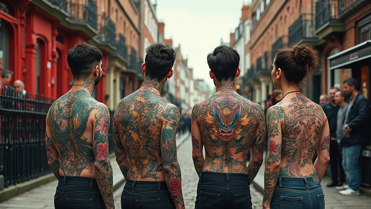Motifs That Travelled from Prints to Skin
